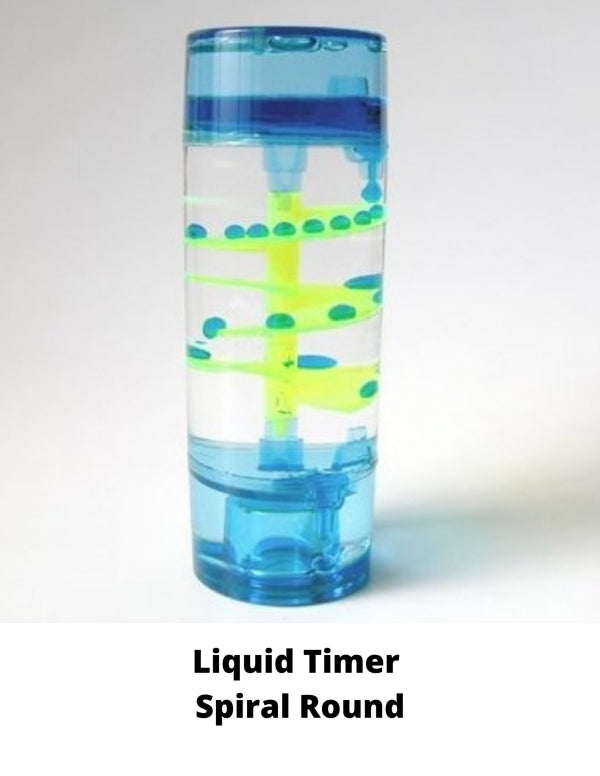 Liquid Timer Spiral Round