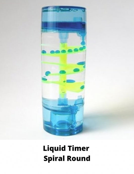 Liquid Timer Spiral Round