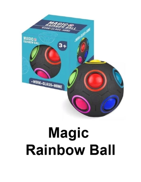 Magic Rainbow Ball (Black)