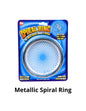 Metallic Spiral Ring