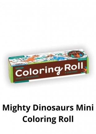 Mighty Dinosaurs Mini Coloring Roll