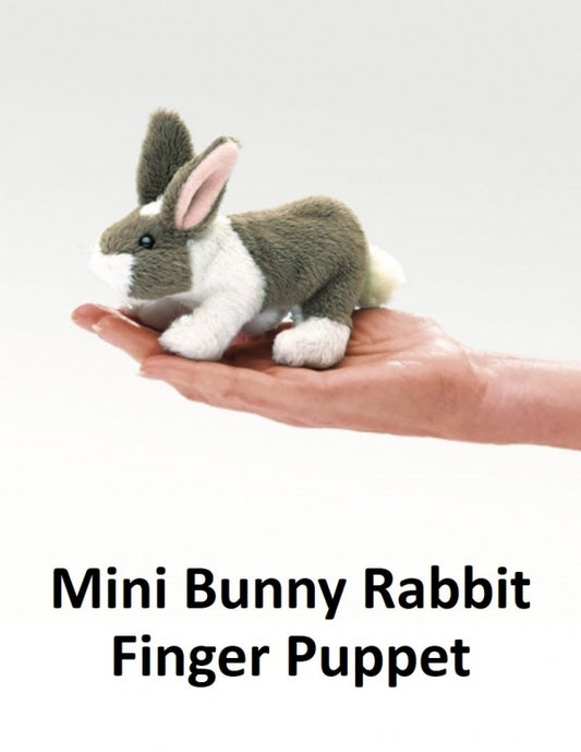Mini Bunny Rabbit Puppet