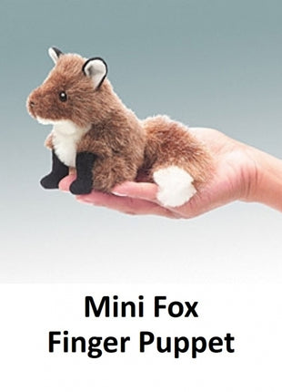 Mini Fox Finger Puppet