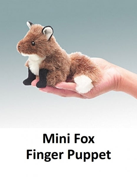Mini Fox Finger Puppet