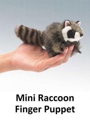 Mini Raccoon Puppet