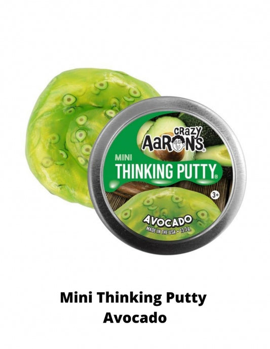 Mini Thinking Putty Avocado 2''
