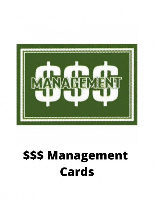 $$$ Management Cards