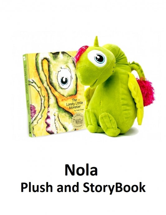 Nola Plush and Storybook Set Worry Woo