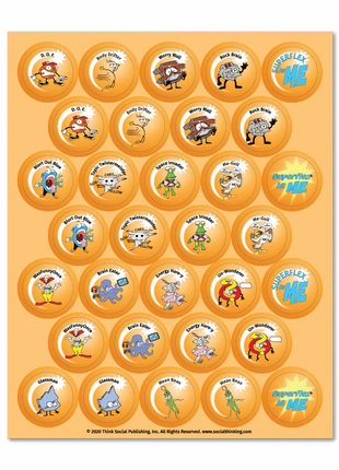 Superflex Super Sticker Collection: Thinkables & UnthinkaBots