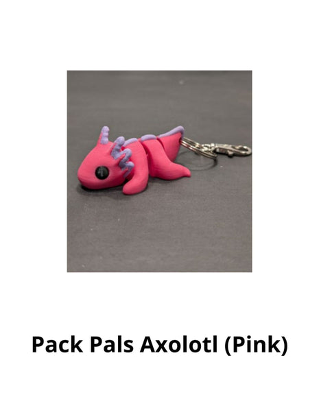 Pack Pals Axolotl (Pink)