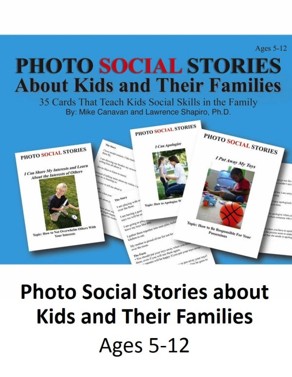 Photo Social Stories Cards About Kids & Their Families