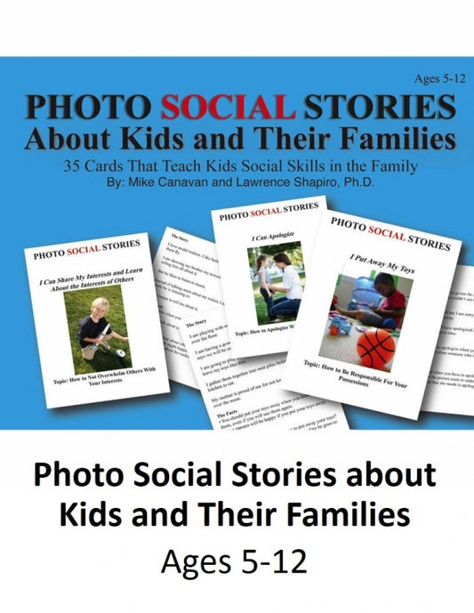 Photo Social Stories Cards About Kids & Their Families