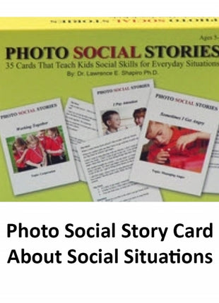 Photo Social Stories About Social Situations