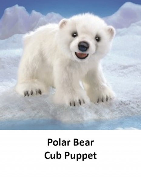 Polar Bear Cub Puppet