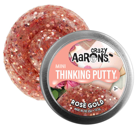 Mini Thinking Putty Rose Gold 2"