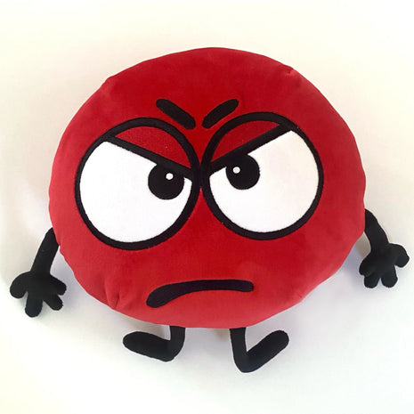 Big Red Anger Plush