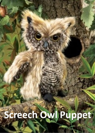 Screech Owl Puppet