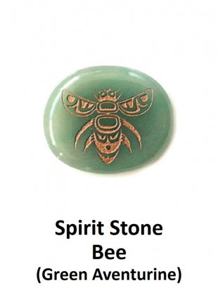 Spirit Stone - Green Aventurine Bee