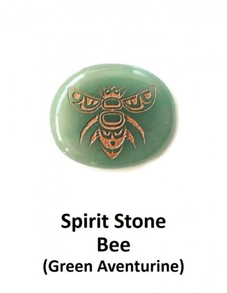 Spirit Stone - Green Aventurine Bee
