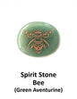 Spirit Stone - Green Aventurine Bee