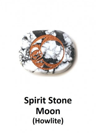 Spirit Stone - Howlite <br>Moon