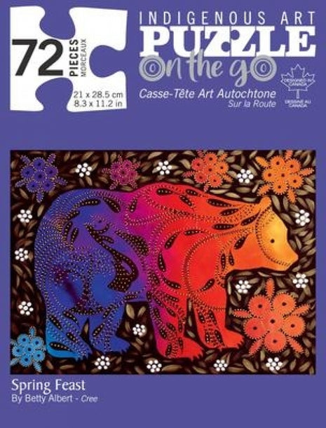 Spring Feast 72-Piece Puzzle in a Tin