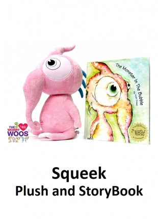 Squeek Plush and Storybook Set