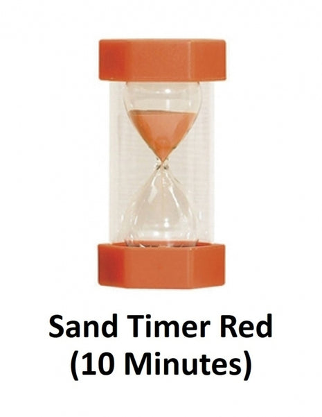 Sand Timer - Orange<br> 10 Minutes