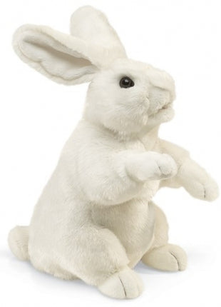 Standing White Rabbit Puppet