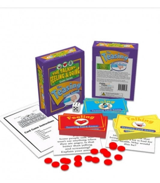 Talking, Feeling, and Doing Teasing Card Game