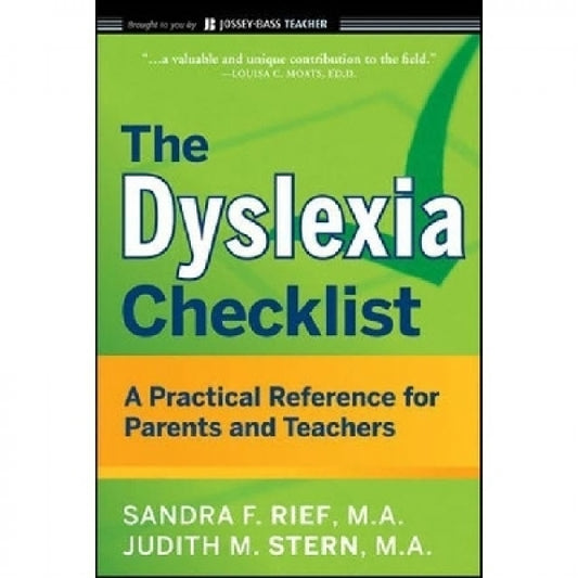 Dyslexia Checklist: A Practical Reference for Parents and Teachers