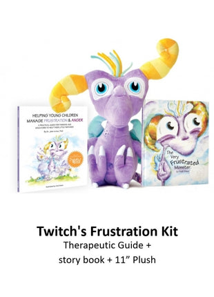 Twitchâ€™s Frustration Kit (Guide + Story Book + Plush)