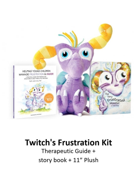 Twitchâ€™s Frustration Kit (Guide + Story Book + Plush)