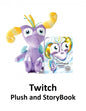 Twitch Plush and Storybook Set Worry Woo