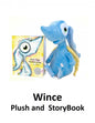 Wince Plush and Storybook Set Worry Woo