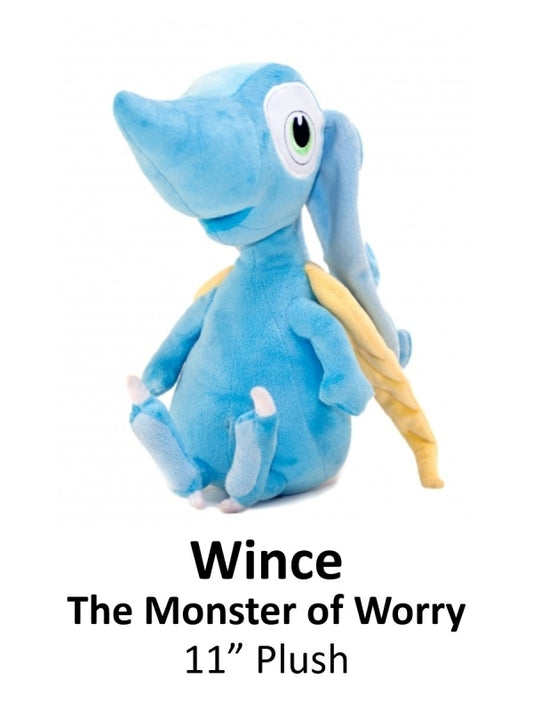 Wince:  The Monster of Worry Plush