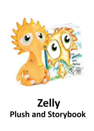 Zelly Plush and Storybook Set