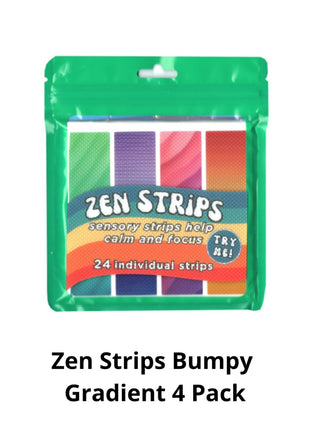 Zen Strips Bumpy Gradient 4 Pack