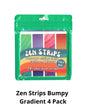 Zen Strips Bumpy Gradient 4 Pack