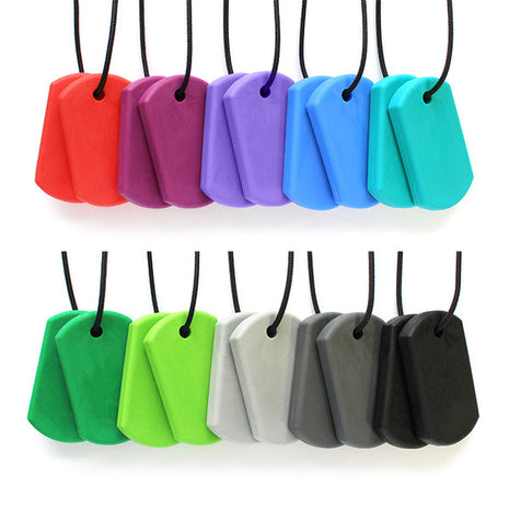 Chew Tag Necklace