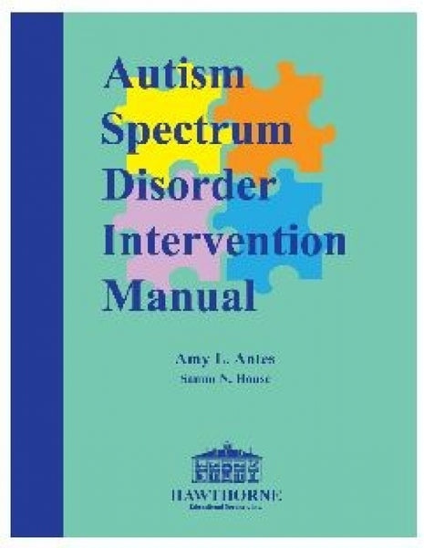 Autism Spectrum Disorder Intervention Manual