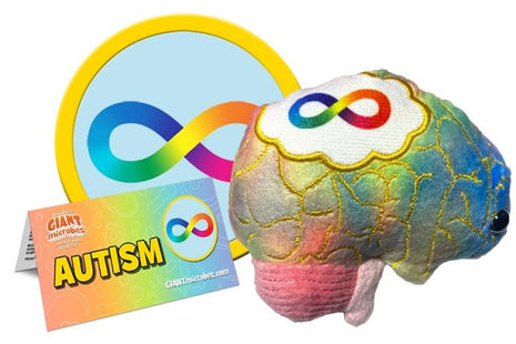 Autism Brain Plush Toy