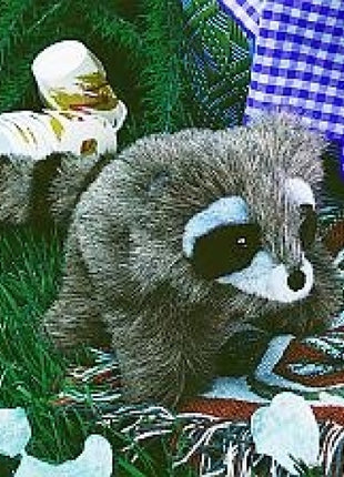 Baby Raccoon Hand Puppet