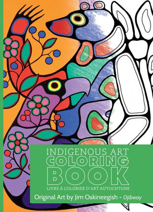 Indigenous Art Coloring Book Bear