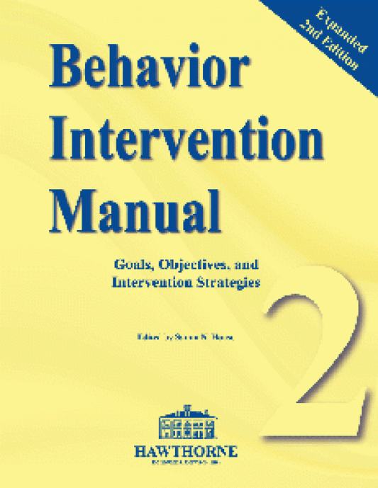Behavior Intervention Manual Second Edition