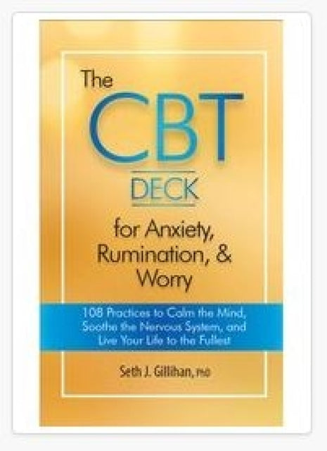 CBT Deck for Anxiety, Rumination and Worry
