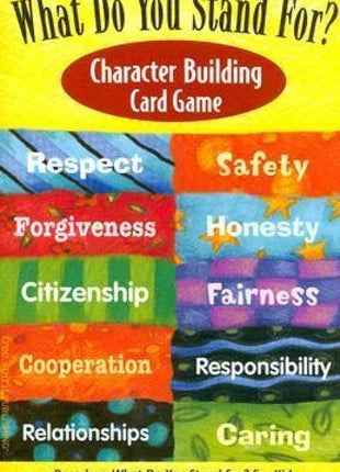 What Do You Stand For? Character Cards