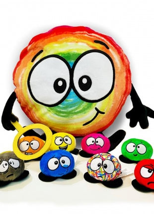 Feeling Detective Plush with 8 Mini Plush Emotions