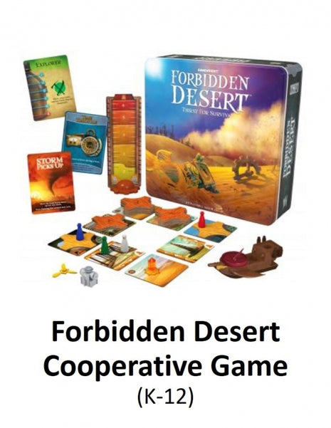 Forbidden Desert Cooperative Game
