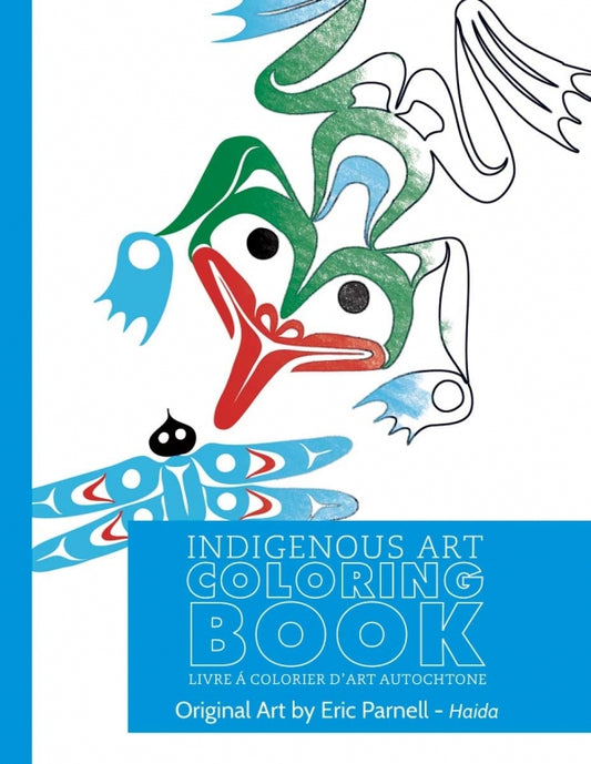 Indigenous Art Coloring Book Frog